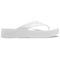 Crocs Baya Platform Flip 'White'