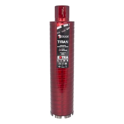 Алмазное сегментное сверло DIAM EXTRA LINE 82мм TITAN HIT (сухое сверление) 313025