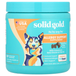 Solid Gold, Pet Pal-Lergy Pro ™, добавка для поддержки аллергии, для собак, с копченым беконом, 60 жевательных таблеток, 108 г (3,8 унции)