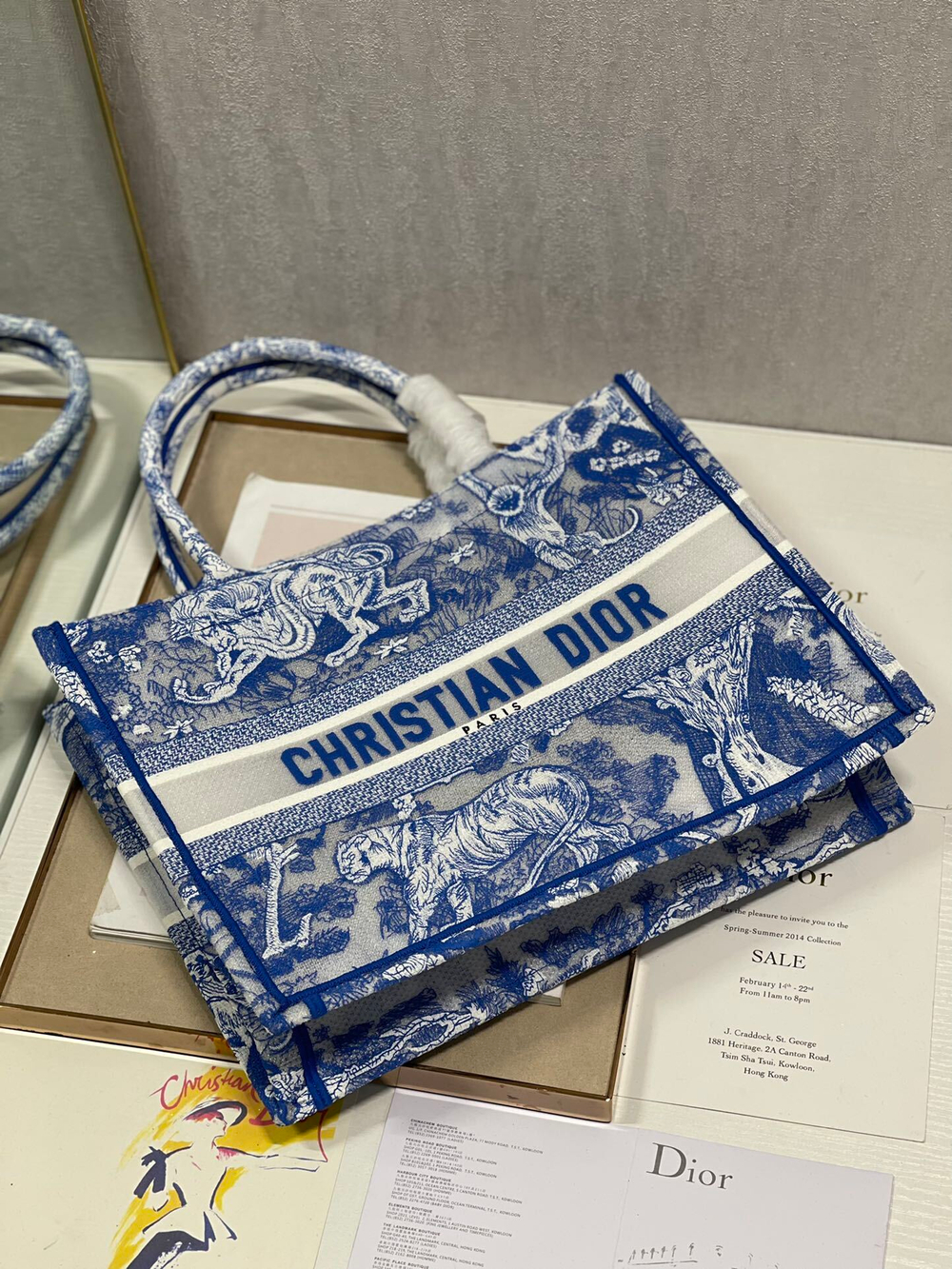 Christian Dior Book Tote 36 cm