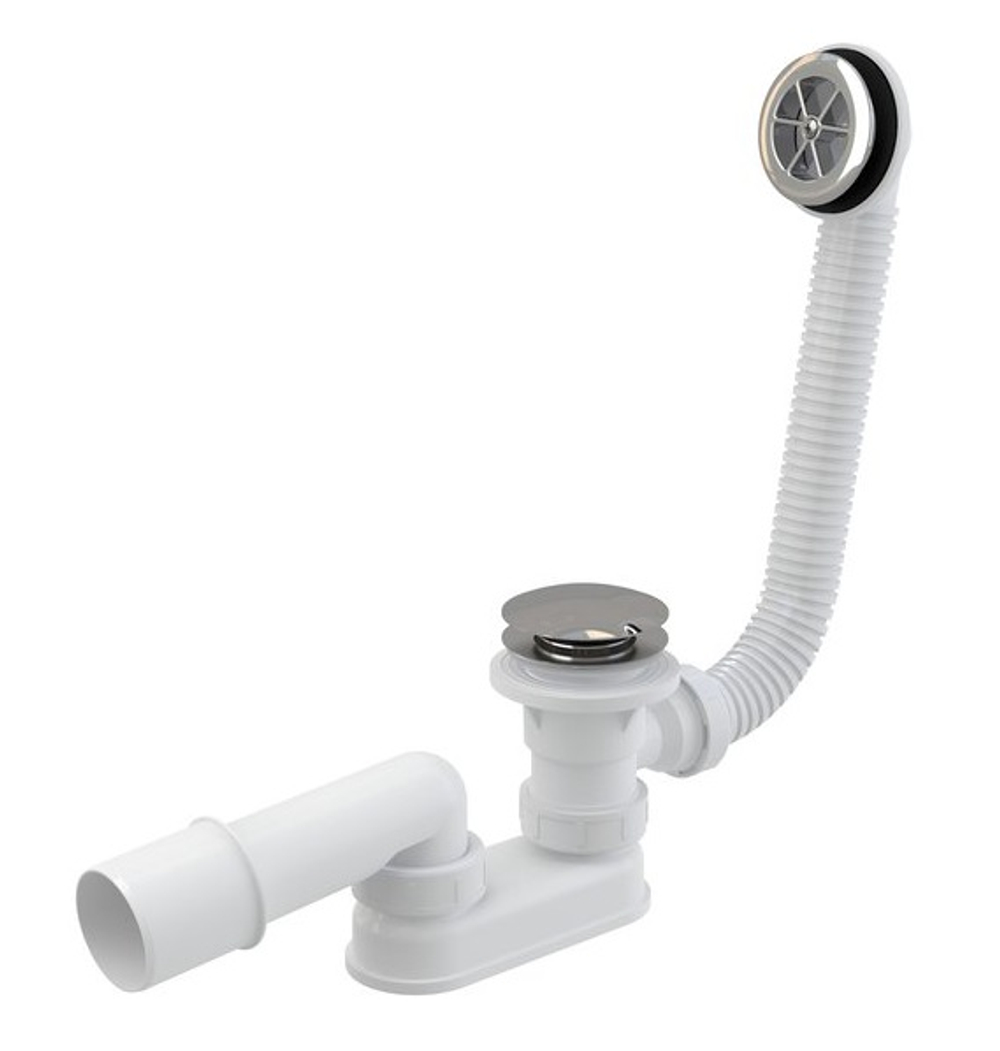 Слив-перелив для душевого поддона Ravak Sabina click-clack, хром (X01315)