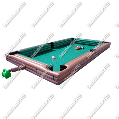 Надувная командная игра "Бильярд", 8*4*1 м