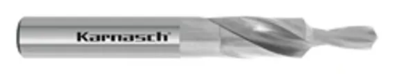 Короткое ступенчатое сверло Karnasch M4 с покрытием TITAN-TEC, 90°, HSS-XE, арт. 40.2070.040