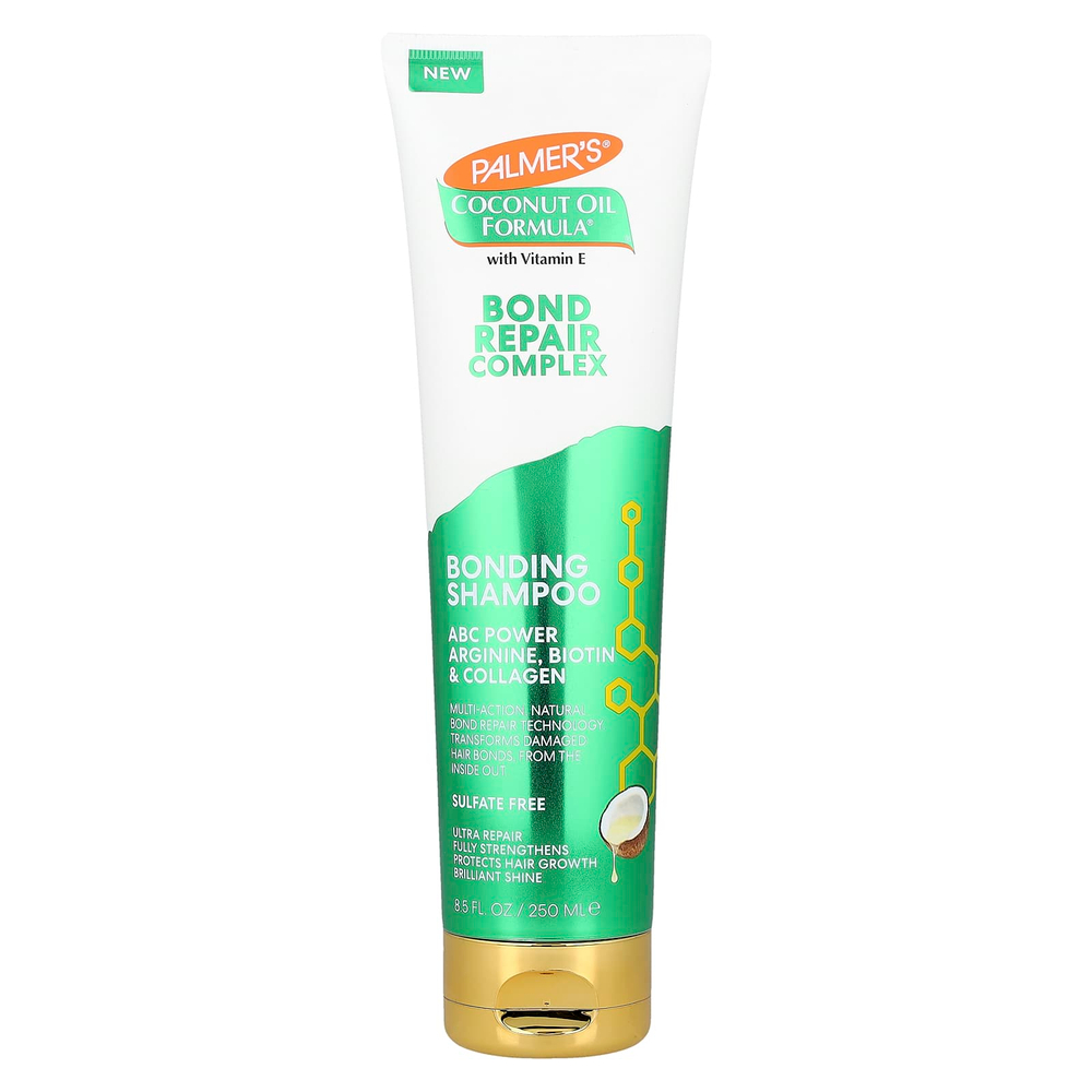Palmer's, Coconut Oil Formula® с витамином Е, комплекс для восстановления связок, шампунь для укрепления волос, 250 мл (8,5 унции)