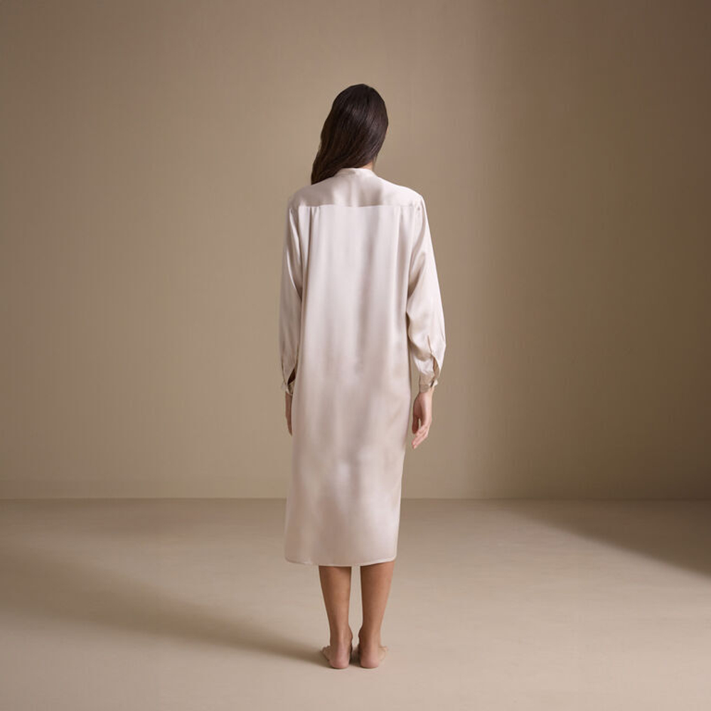 Ночная рубашка длинная Frette Cascade Champagne (XL)