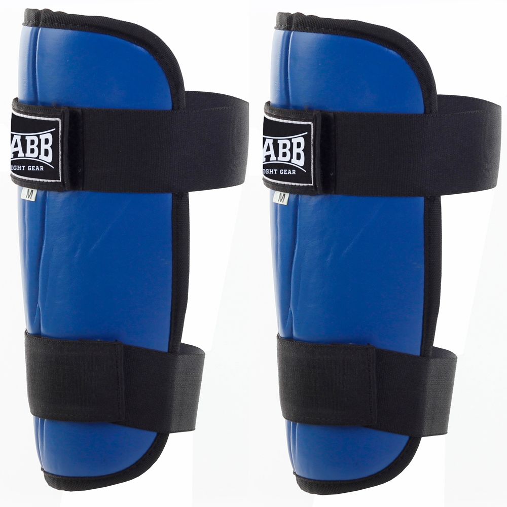 Защита голени (иск.кожа) Jabb JE-2148 синий XL