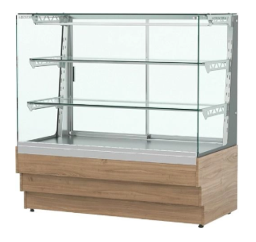 Витрина кондитерская холодильная REFETTORIO Crystal RKC21A-MV, 2 полки
