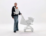 Прогулочная коляска Cybex Coya FE Urban Mobility White