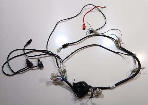 Проводка с пультами старт, стоп Мотоцикл BSE Z3