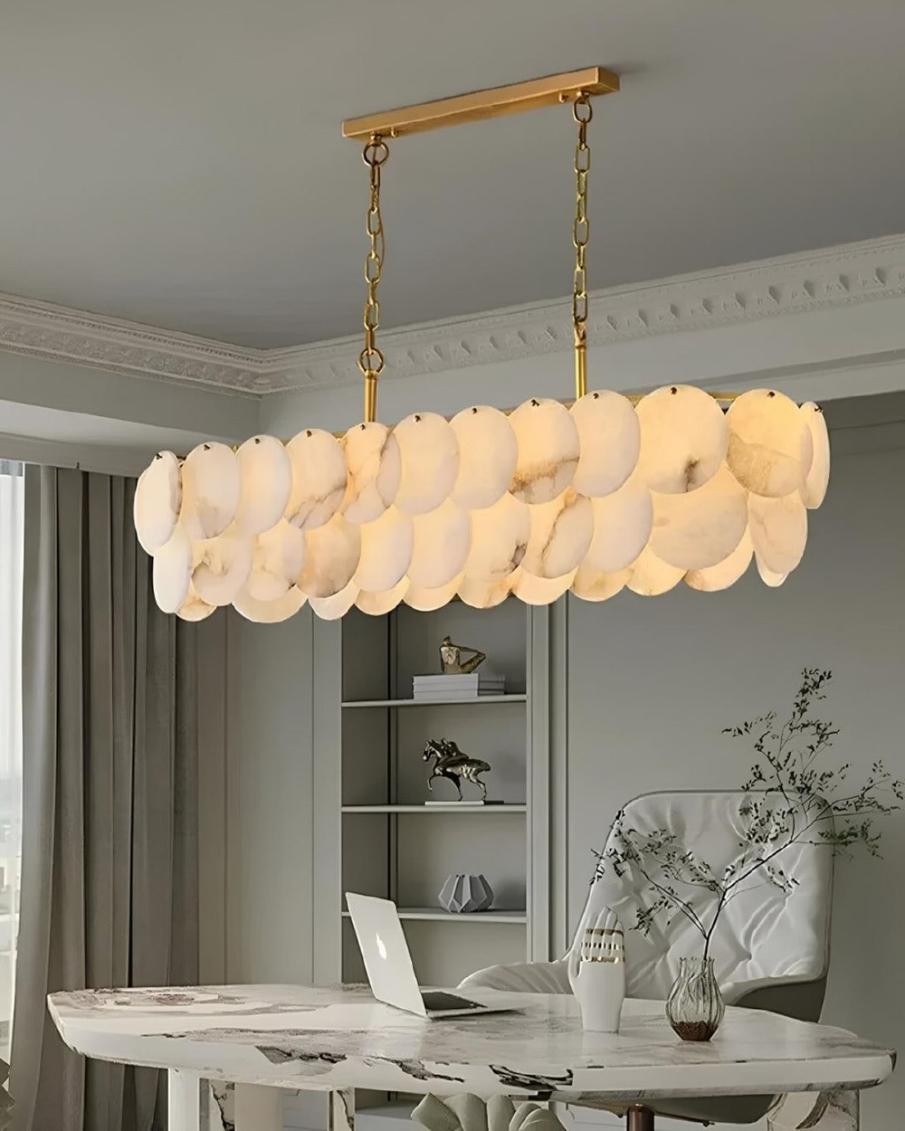 люстра из испанского мрамора