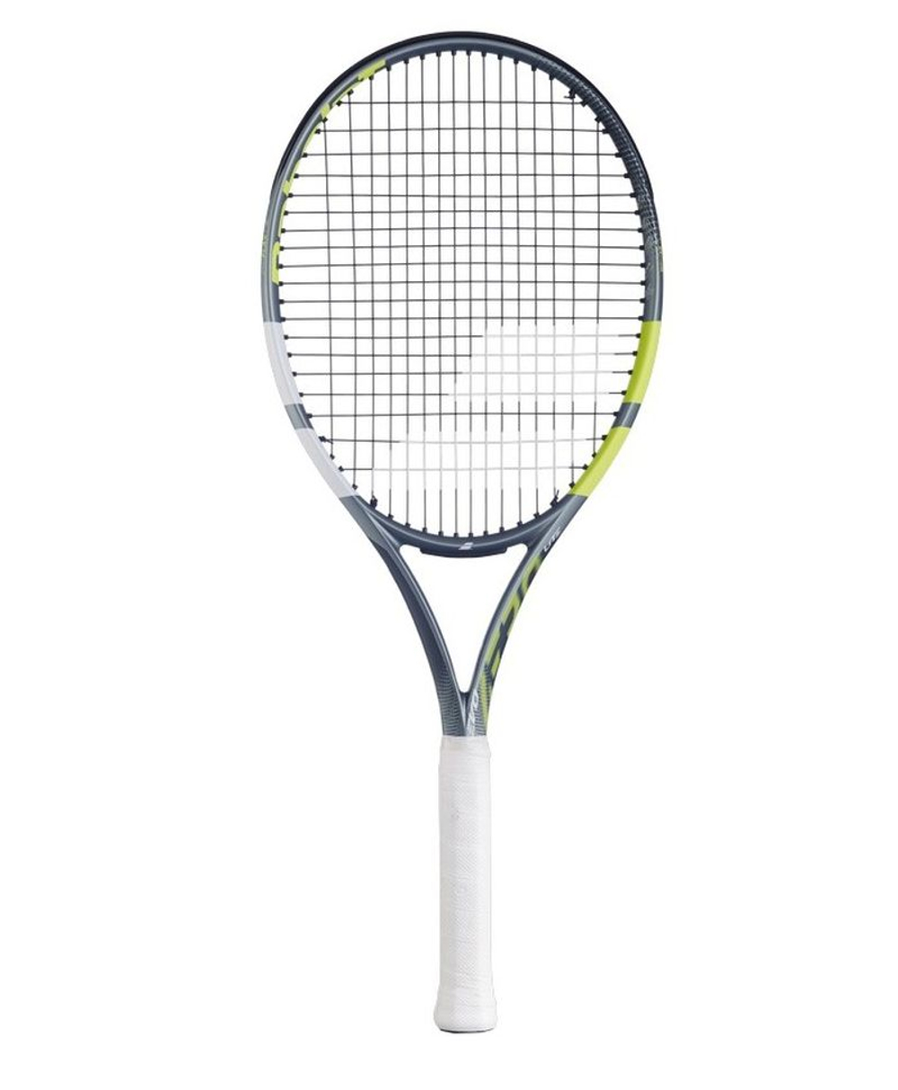 Теннисная ракетка Babolat Evo Aero Lite Gen2 - metallic dark forest/yellow