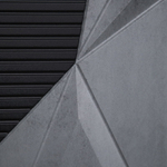 Стальная дверь "Лабрадорит" 3D. Заказная модель.