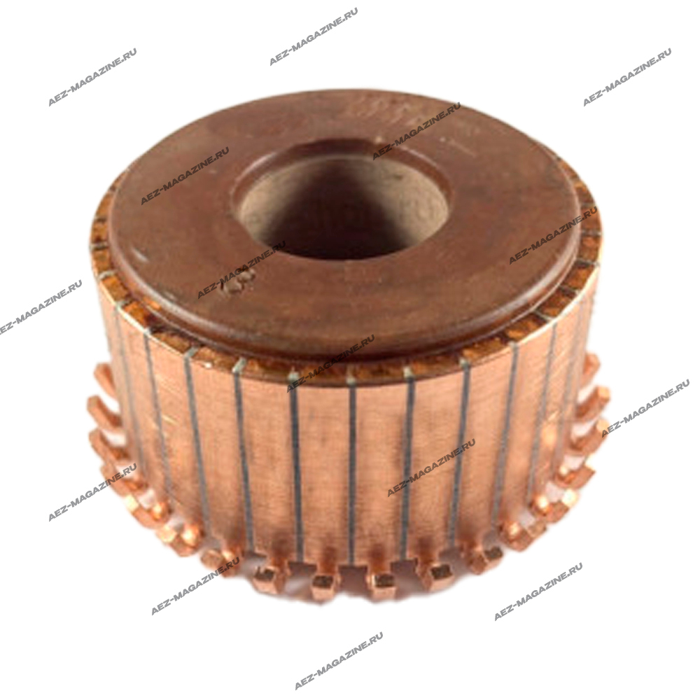 Коллекторы для якорей 32 ламели, крючки, непродороженный d-39.5. h-24