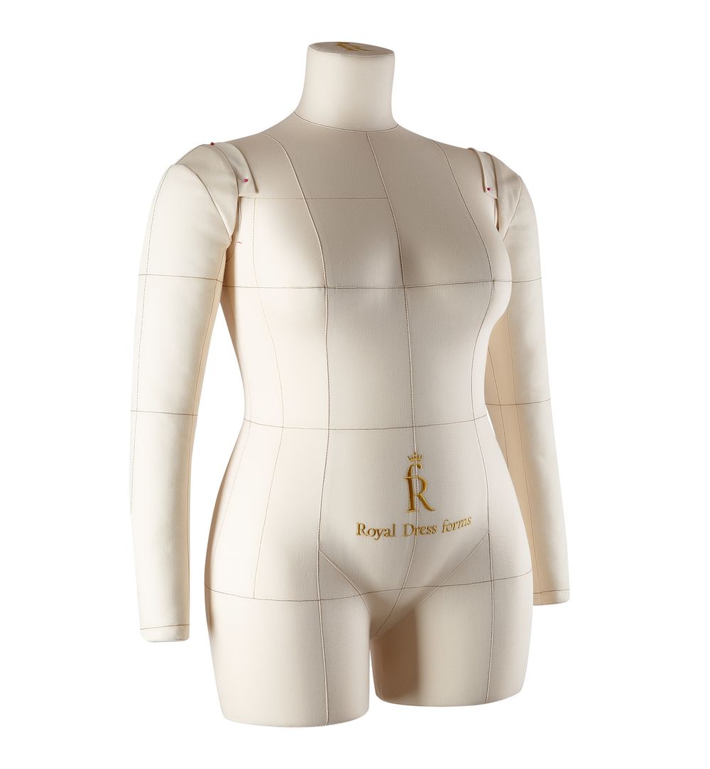 Комплект ручек к мягкому манекену Моника, бежевые, размер 50-52