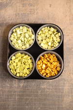 Модуль палитры MELTI P1-2.6, колотая смальта 10х10 мм, 600 гр