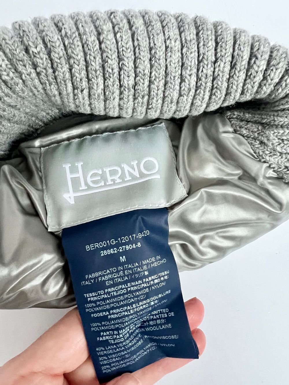 Зимняя шапка Herno на 8 лет