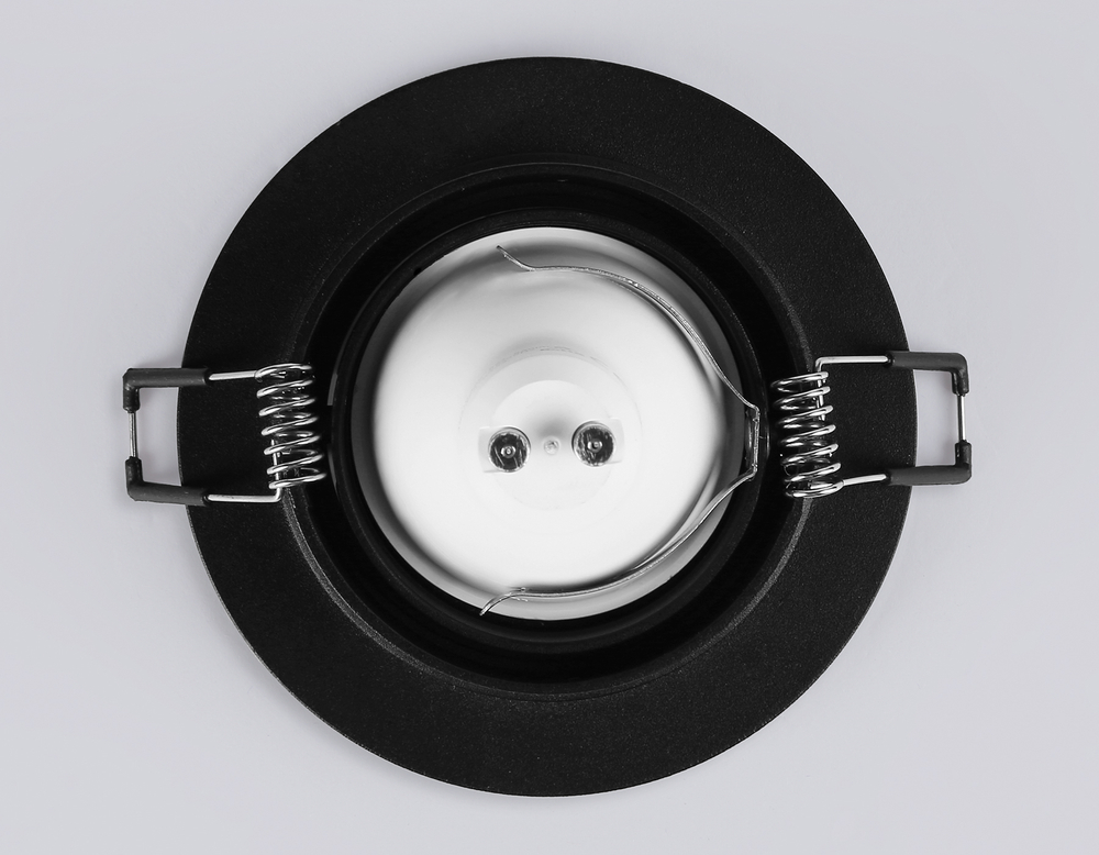 TN102742 BK черный IP20 GU5.3 D95*25