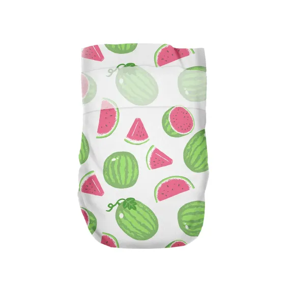 Подгузники Offspring S 3-6 кг, 48 шт, арбузы