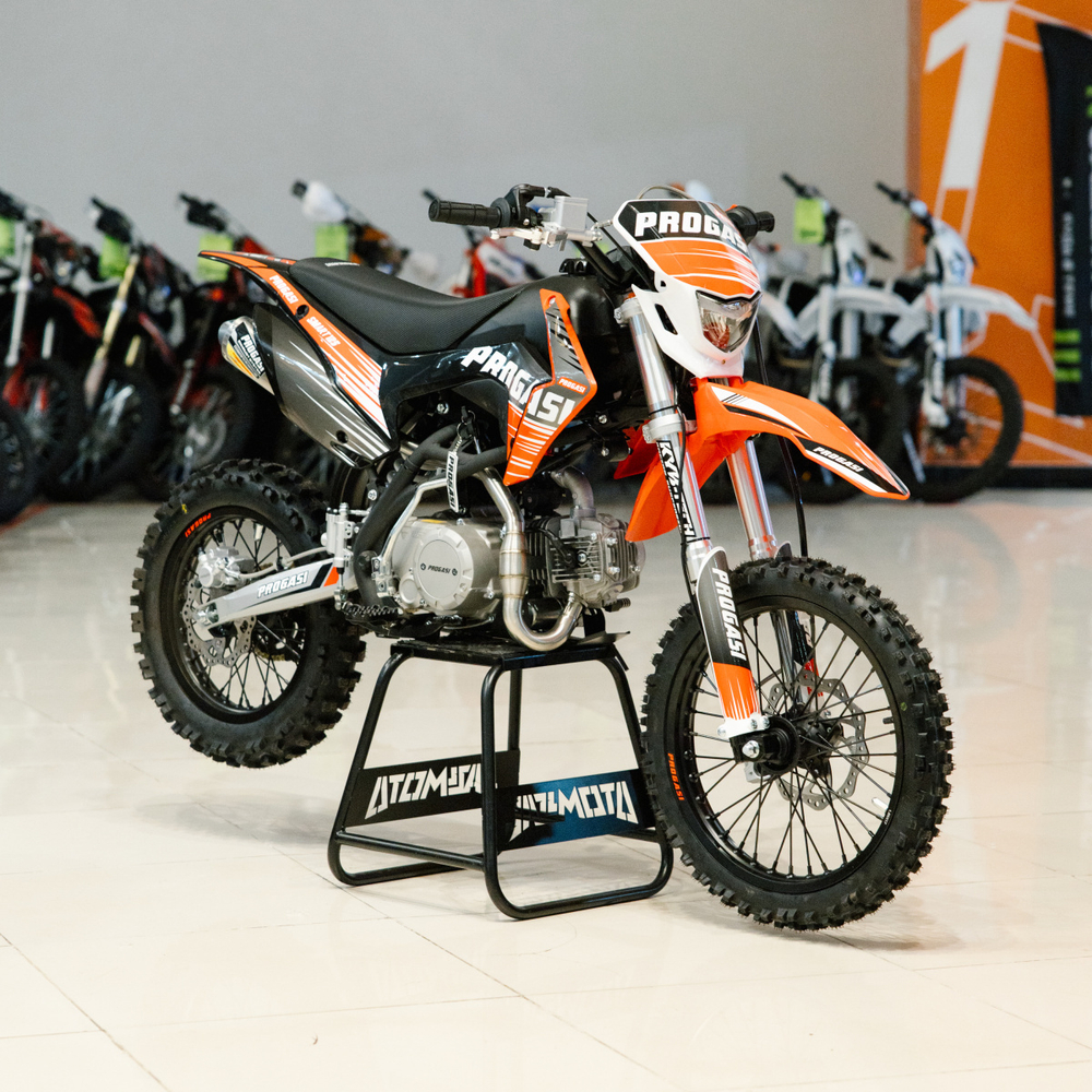 Питбайк PROGASI SMART 5 125CC RED 17/14 (Полуавтоматическая КПП)