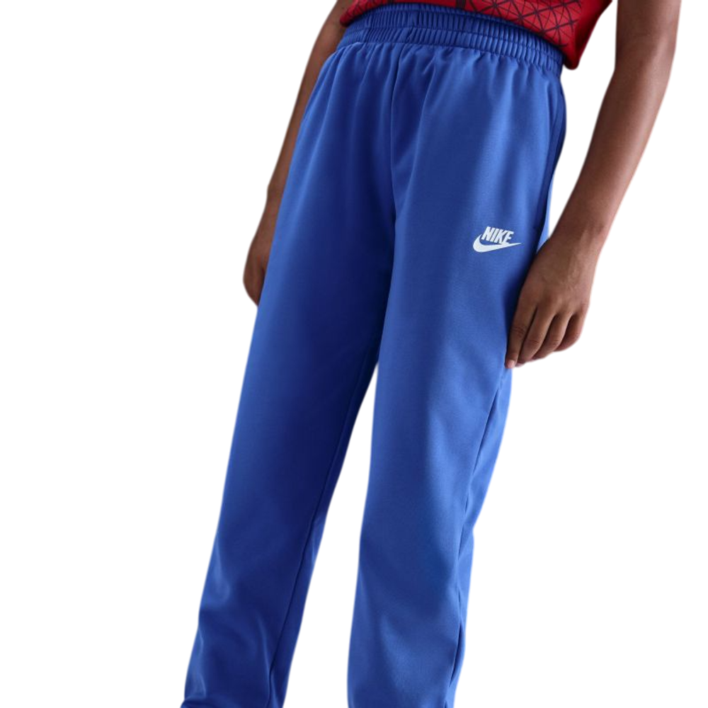 Boys' Спортивный костюм Nike Kids Dri-Fit Poly Knit Full Zip - comet blue/midnight navy/white