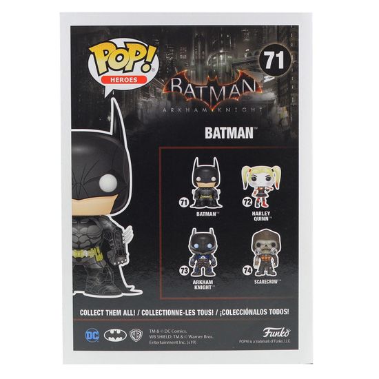 Фигурка Funko POP! Heroes DC Batman Arkham Knight Batman (71) 6383
