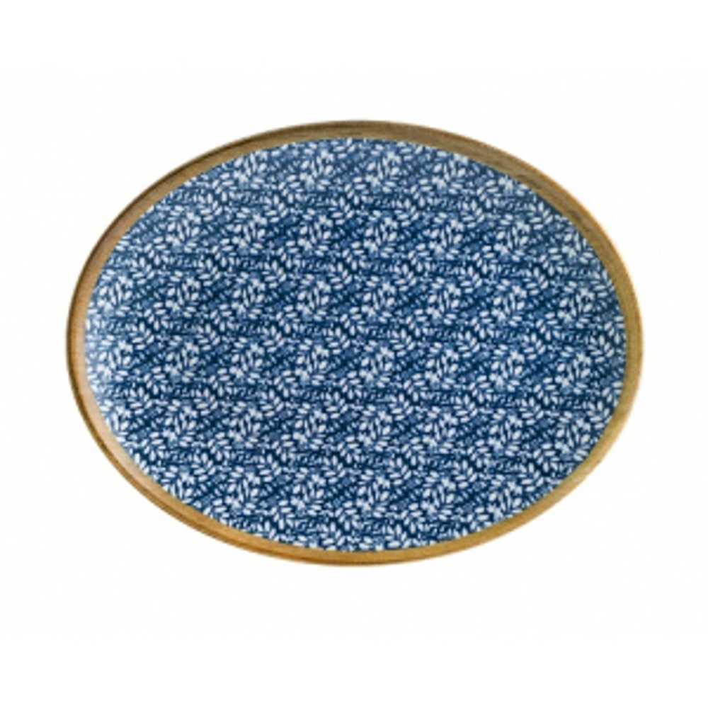 Блюдо овальное 360*280 мм. Калиф Люпин (66084)