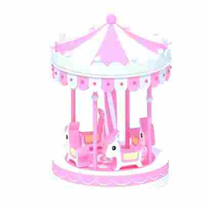 Детский аттракцион 4kids Карусель «Розовая мечта» c электроприводом