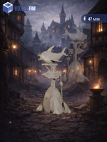 Горожане Рыбная лавка миниатюры для настольных игр РНИ, ДнД