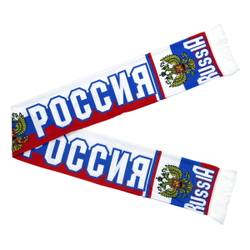 Шарф шелковый летний Россия/Russia (038)