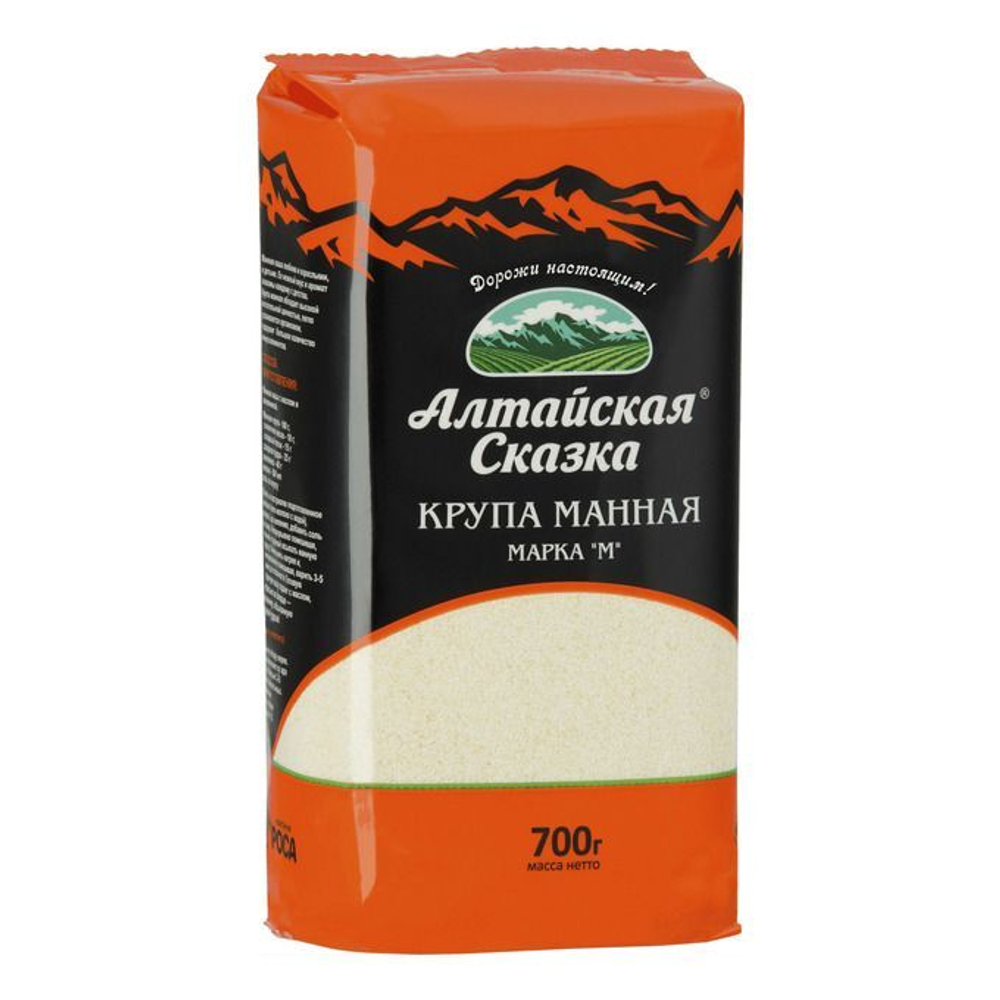 Крупа Манная Алтайская Сказка 700 гр