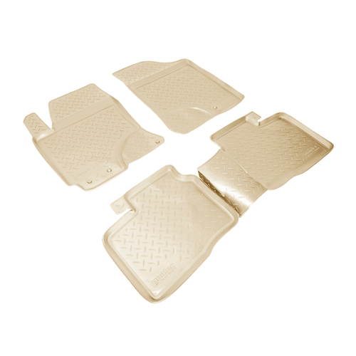 Ковры в салон Norplast/Unidec для Kia Cerato в кузове TD (2009-2010), Бежевый, арт.NPL-Po-43-18-B