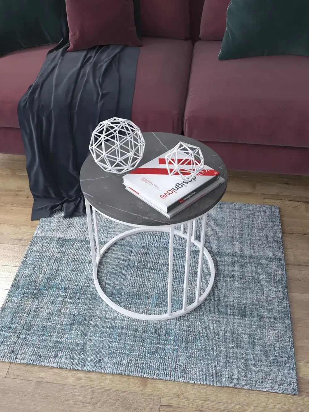 Журнальный стол Трио малый - БСЧ - МДФ в ПВХ