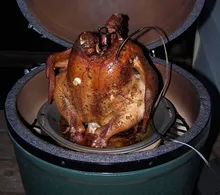 Керамический гриль Big Green Egg S Small (Малый), 33 см, с ножками