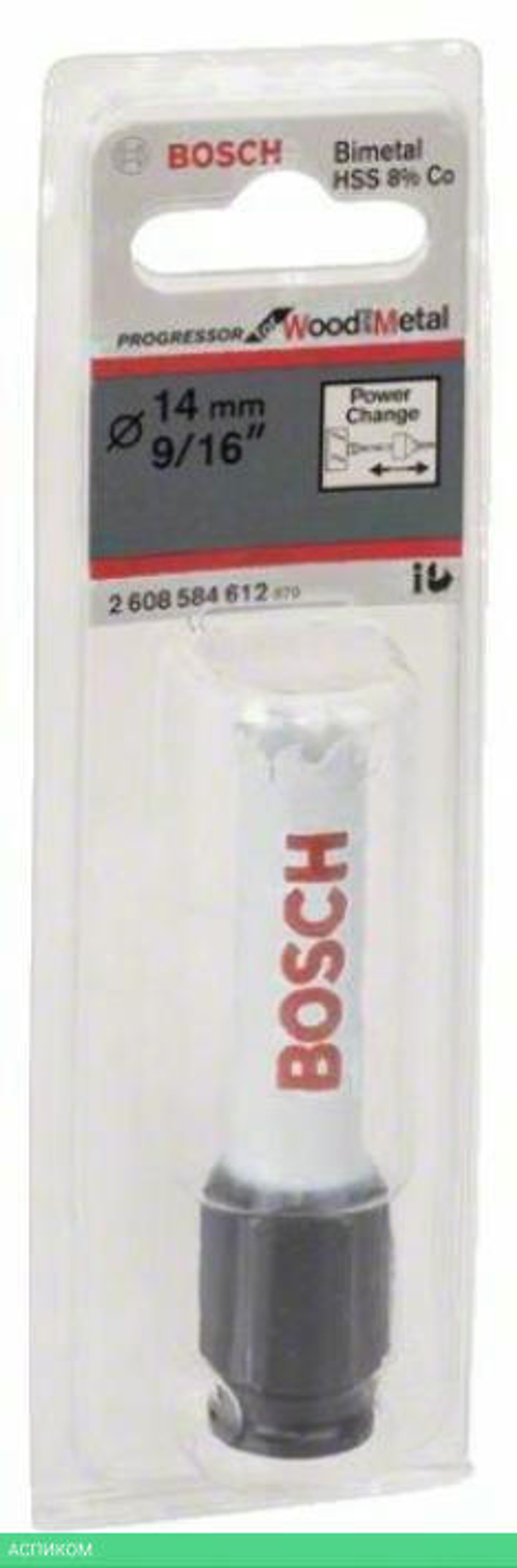 Коронка Bosch Progressor 14мм 2.608.584.612