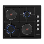 Комбинированная варочная панель MAUNFELD EEHE.64.5EB\KG