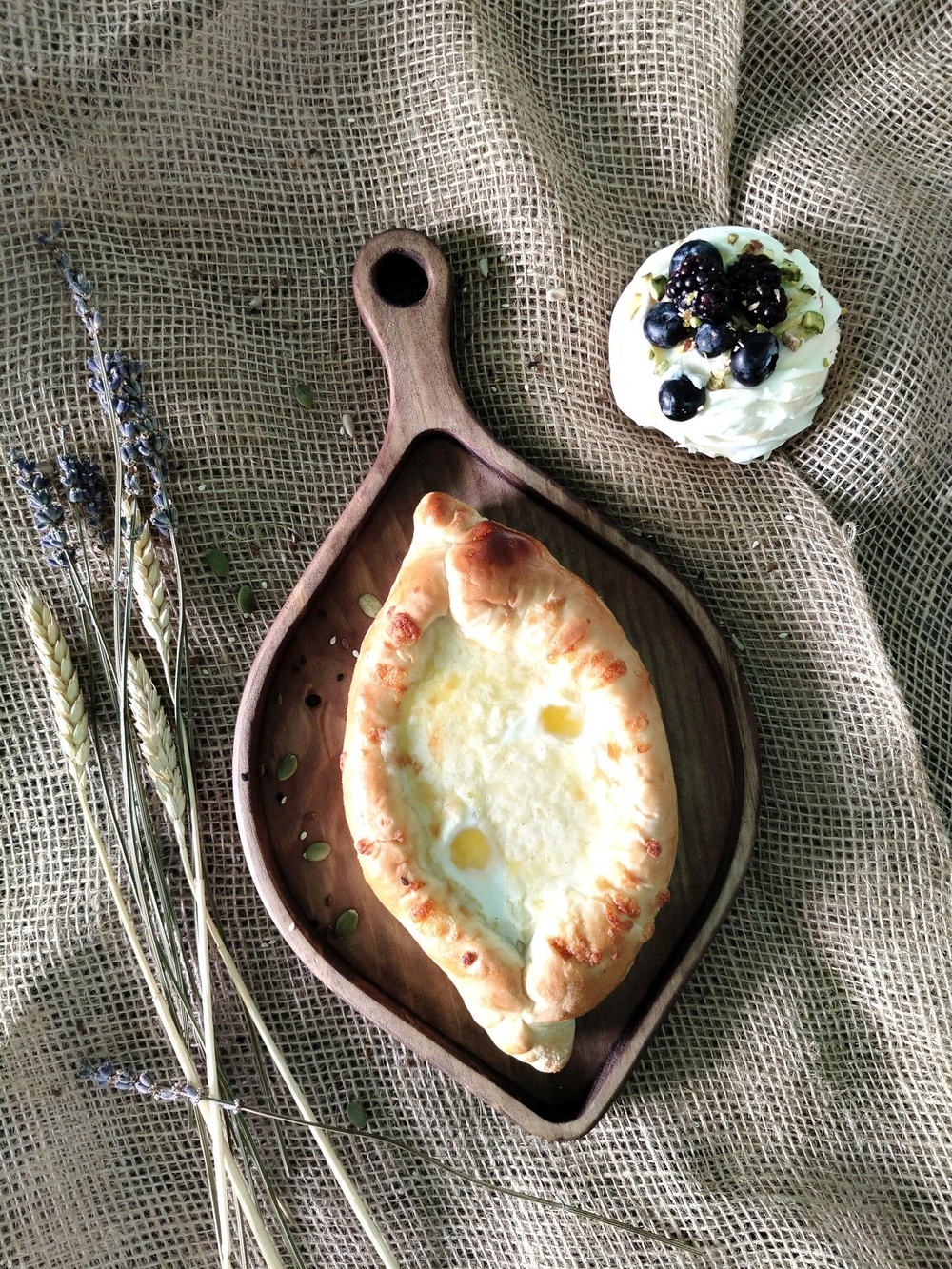 Доска деревянная для подачи сервировочная