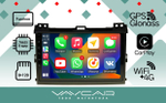Магнитола для Toyota Land Cruiser Prado 120, Lexus GX470 (экран климата внизу) - Vaycar VA77-0456 на Android 13, 8-ядер, 4G SIM-слот