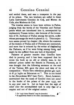 The book of the art of Cennino Cennini | Cennino Cennini