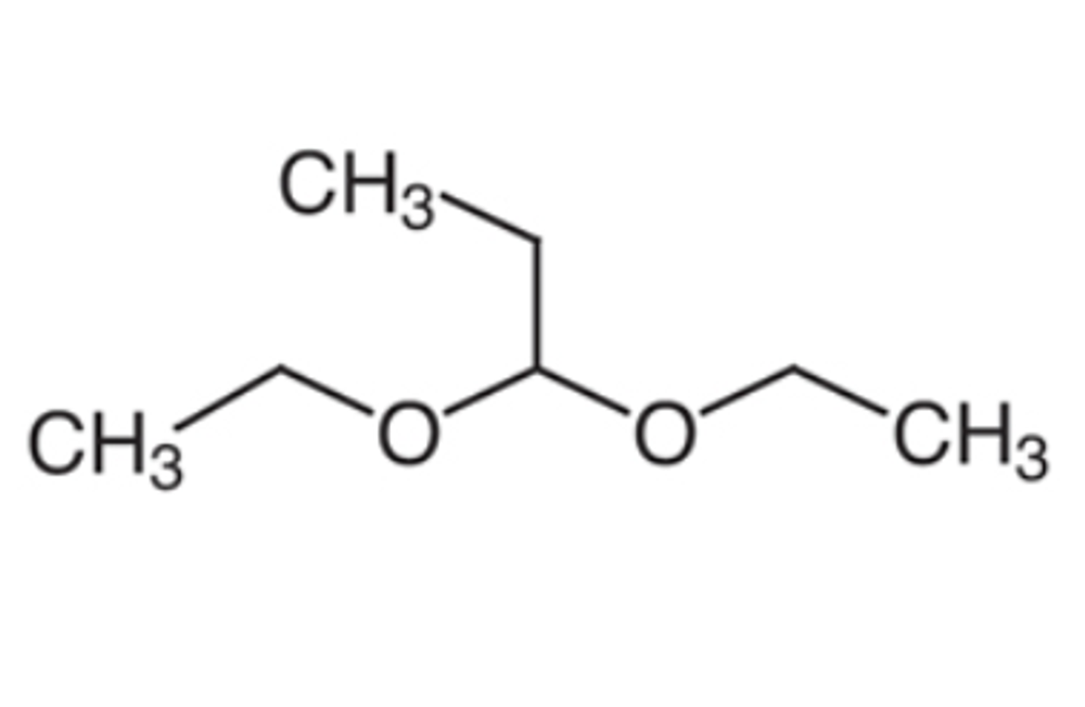 1,1-диэтоксипропан - формула