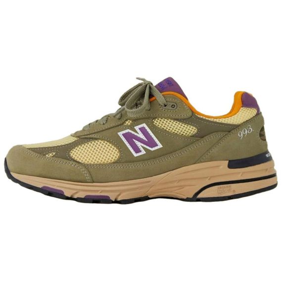 New Balance NB 993 Повседневная обувь Низкий Верх Зеленый Унисекс