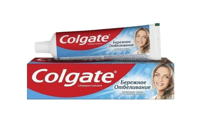 Зубная паста Colgate бережное отбеливание 73гр