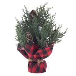 GAEM Изделие декоративное "Елка", L10 W10 H17 см, 4в.