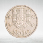 Portugal, 5 Escudos, 1972, VF