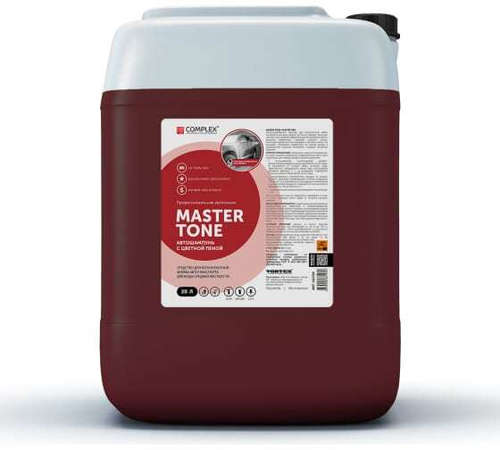 СРЕДСТВО ДЛЯ БЕСКОНТАКТНОЙ МОЙКИ АВТОТРАНСПОРТА КЛАСС СТАНДАРТ ДЛЯ ВОДЫ COMPLEX MASTER TONE 20КГ