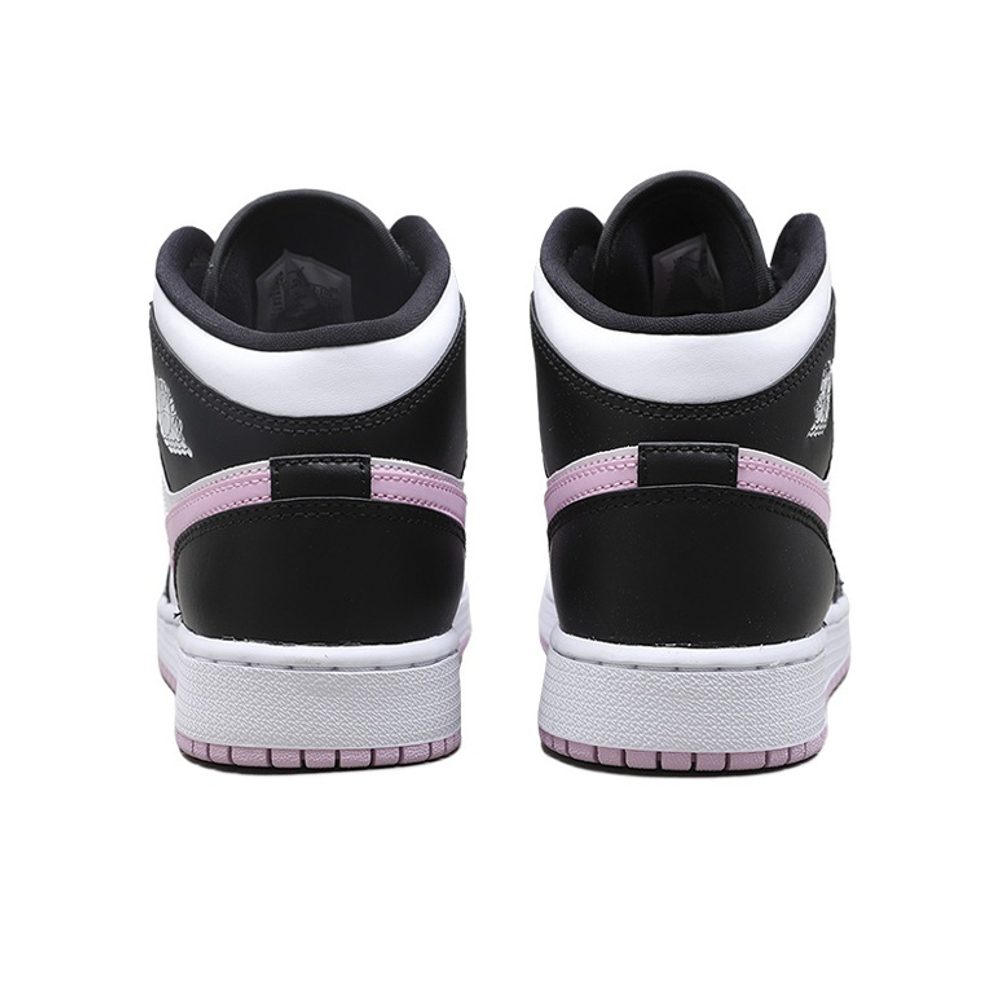 Кроссовки Air Jordan 1 Mid White Light Arctic Pink