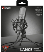 Микрофон Trust GXT 242 Lance Streaming черный