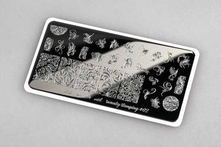 Пластина Arti for you with Swanky Stamping 02