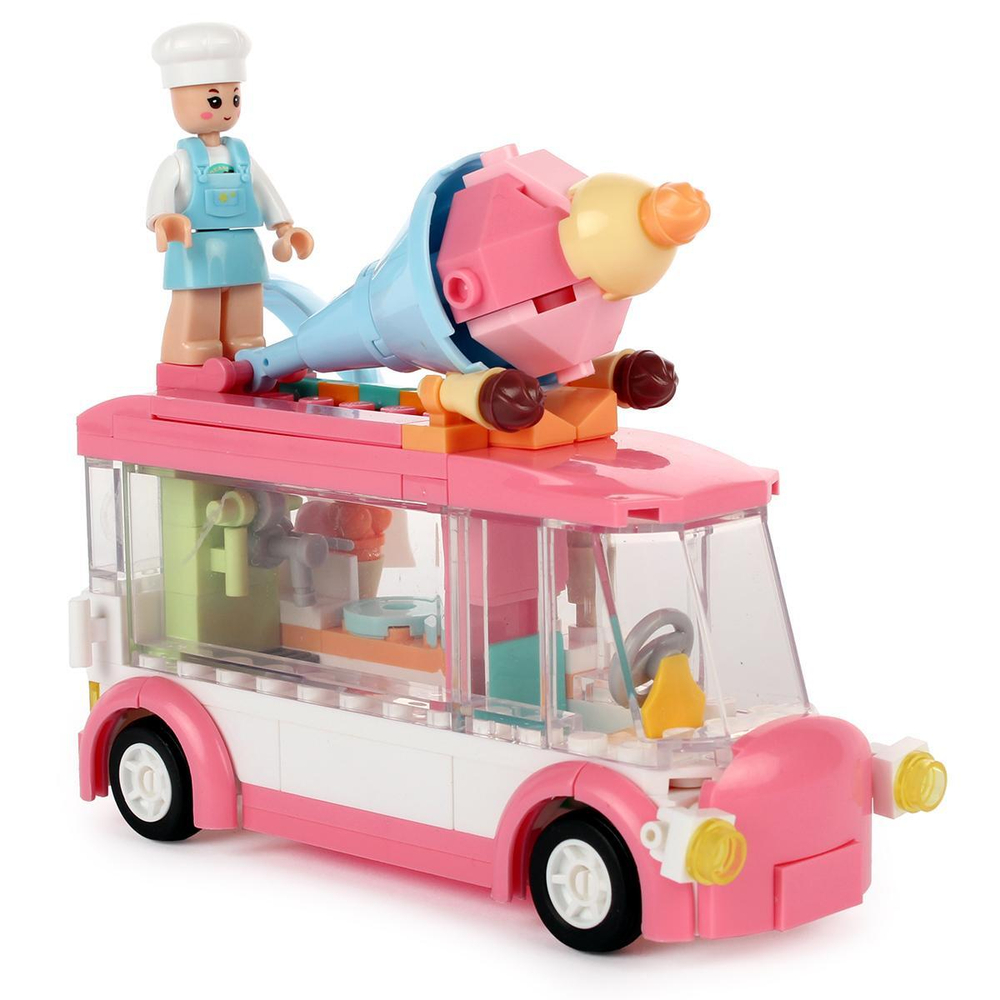 Конструктор блочный Слубан Машина 145дет., коробка M38-B0993A