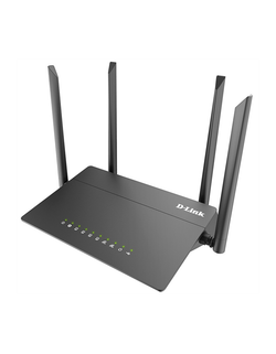 Роутер D-Link AC1200 Wi-Fi EasyMesh Router, 100Base-TX WAN, 4x100Base-TX LAN, 4x5dBi external antennas, USB port, 3G/LTE support