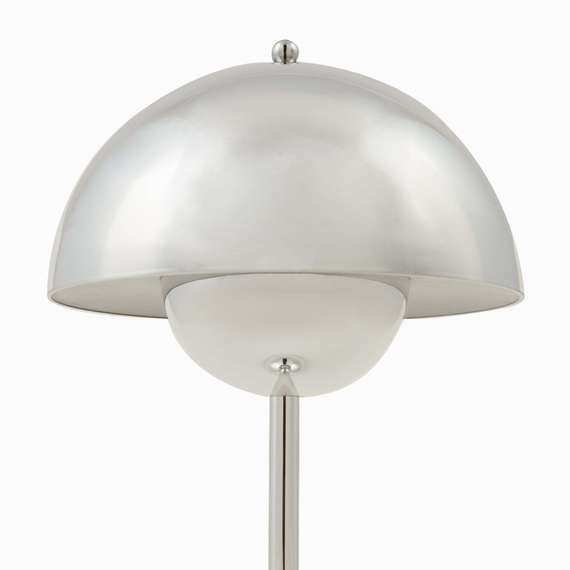 Настольный светильник Mary серебристый